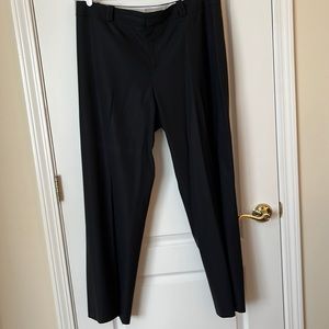 Banana Republic Women’s Jackson Curvy Fit Lined Black Pants Size 16L